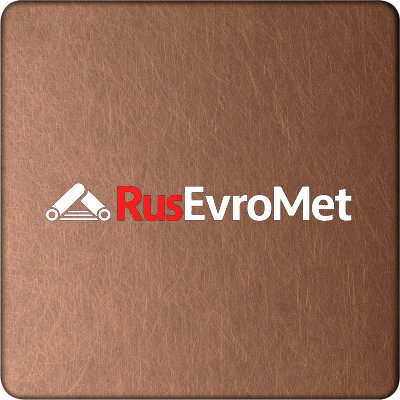 Декоративная нержавеющая сталь  Random grain Bronze